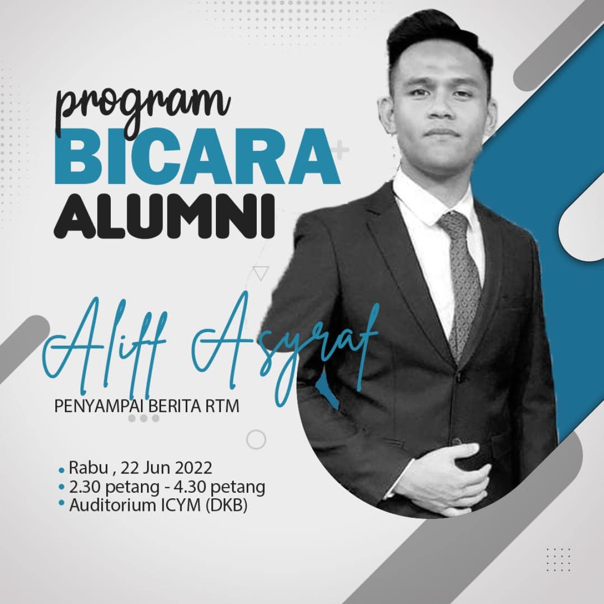 Program Bicara Alumni “Kerjaya Alumni  Kita : Sebuah Peluang &amp; Cabaran”*